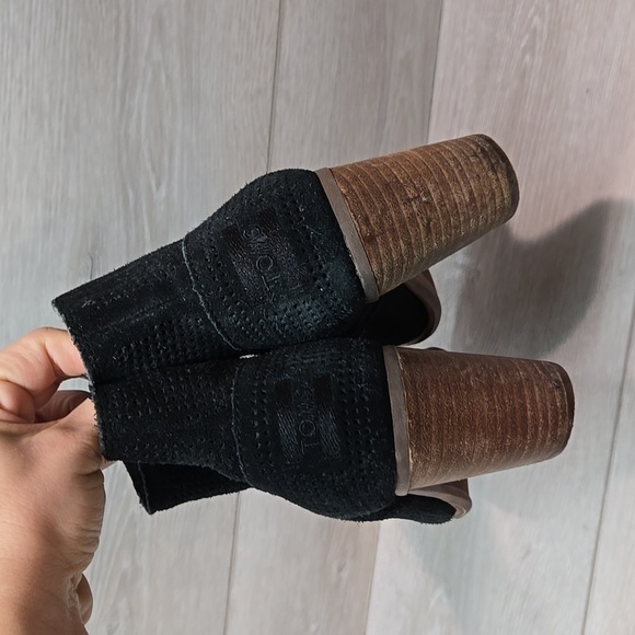 Toms Women Majorca Open Toe Heels boots shoes sz 7 - Picture 7 of 11